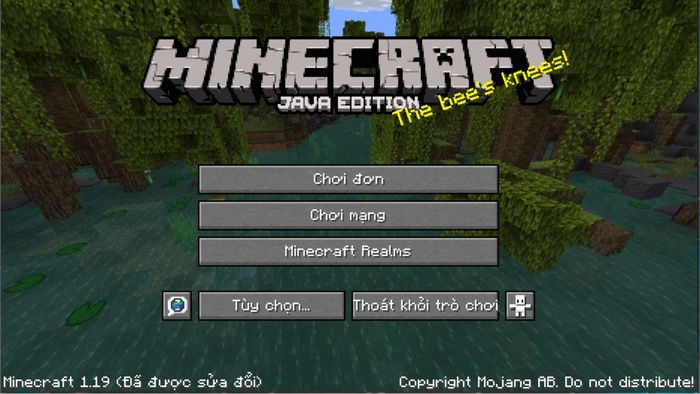 Hướng dẫn chơi Minecraft 1.19.0: Bước 1