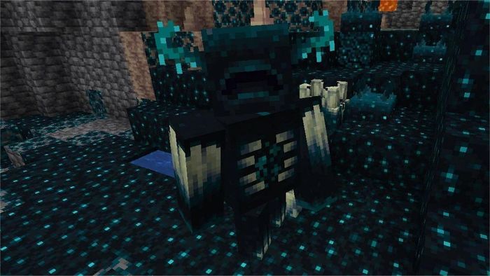 Warden là một trong những điểm nổi bật của Minecraft 1.19.0