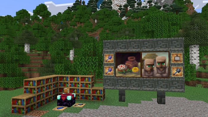 Một điểm nổi bật khác trong Minecraft 1.21.0 là việc gặp gỡ động vật Armadillo