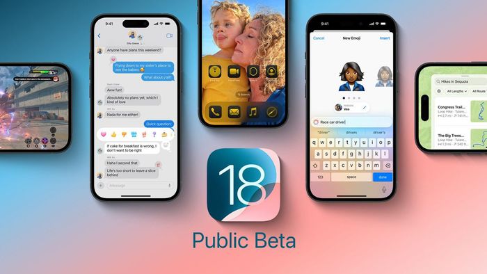 Apple phát hành iOS 18 beta 3