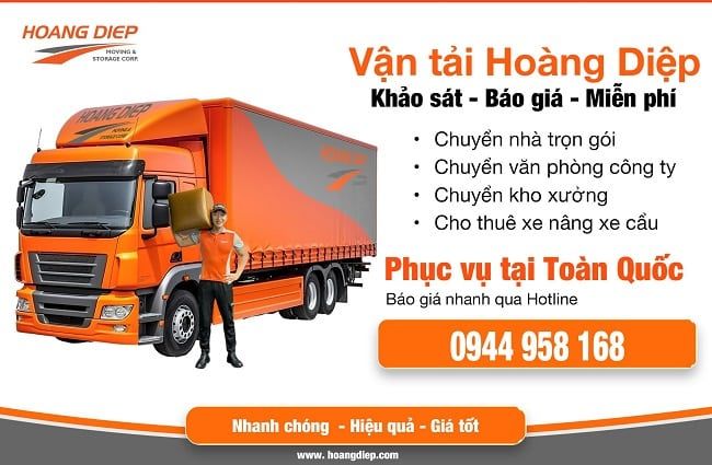 Vận Tải Hoàng Diệp cung cấp dịch vụ chuyển văn phòng đáng tin cậy và chuyên nghiệp cho quý khách hàng