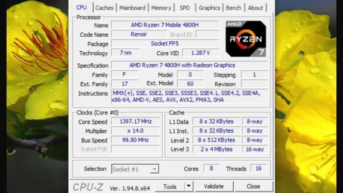 Hướng dẫn kiểm tra bo mạch chủ bằng CPU-Z - Bước 4