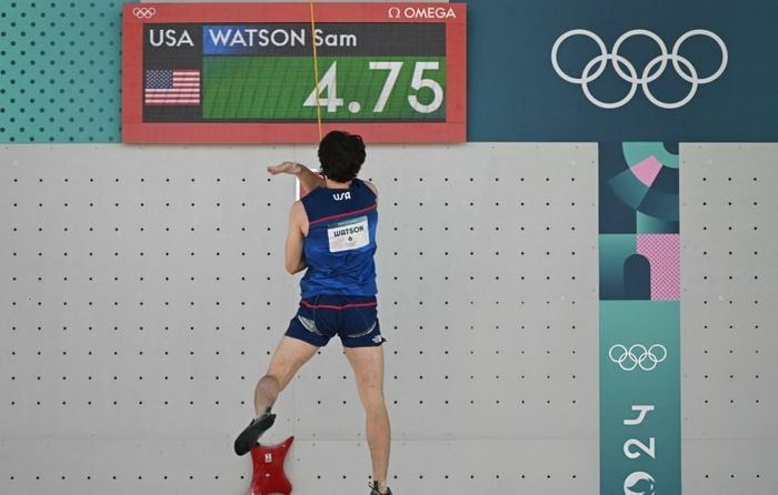 Hai kỉ lục thế giới mới trong môn leo núi thể thao Olympic 2024 510253