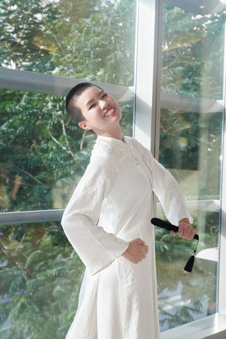 Pháo quyết định cắt tóc và hiến tặng cho các bệnh nhi ung thư, thể hiện lòng nhân ái từ lâu đã có.