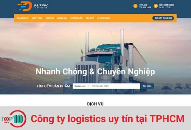 Đại Phúc Logistics nổi bật với dịch vụ vận chuyển hàng hóa 2 chiều giữa Việt Nam và Trung Quốc