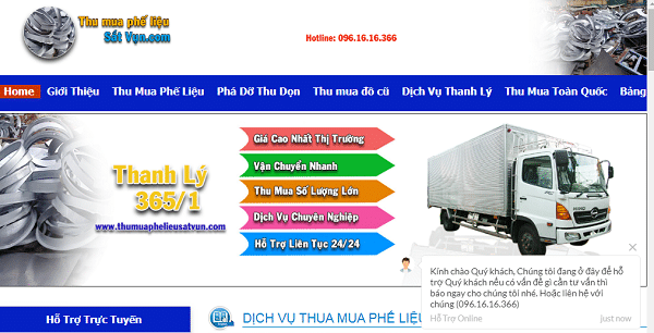 Thu mua phế liệu sắt vụn