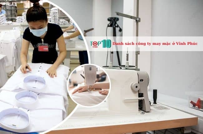 Danh sách các công ty may mặc tại Vĩnh Phúc