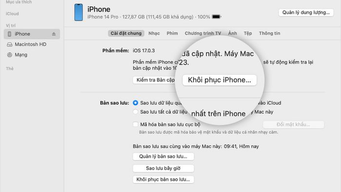 Khắc phục lỗi màn hình xanh trên iPhone 14 Pro Max