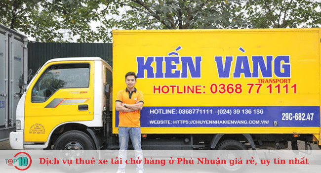 Danh sách dịch vụ cho thuê xe tải chở hàng uy tín và giá rẻ nhất tại Phú Nhuận