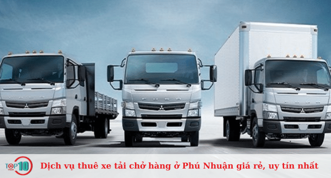 Những dịch vụ cho thuê xe tải chở hàng giá rẻ và uy tín hàng đầu tại Phú Nhuận