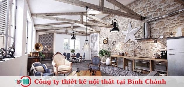 6 công ty thiết kế nội thất hàng đầu tại huyện Bình Chánh