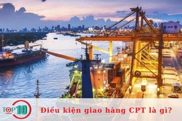 Theo điều kiện CPT, người bán sẽ gánh chịu các chi phí liên quan | Nguồn: Internet