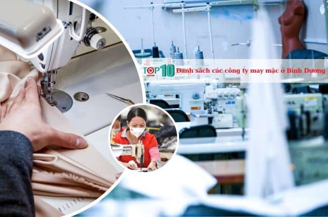 Danh sách các công ty may mặc hàng đầu ở Bình Dương