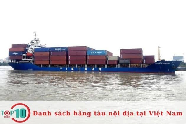 Đơn vị tàu vận chuyển hàng nội địa đáng tin cậy | Nguồn: Hãng tàu nội địa Vietsun