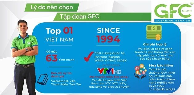 Tại sao nên chọn GFC Clean