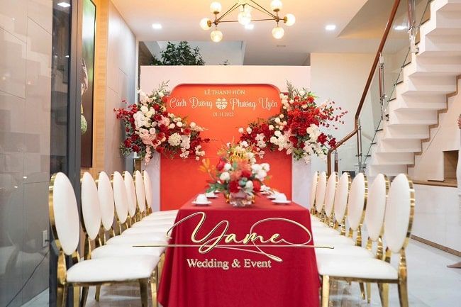 YAME WEDDING - DỊCH VỤ TRANG TRÍ TIỆC CƯỚI