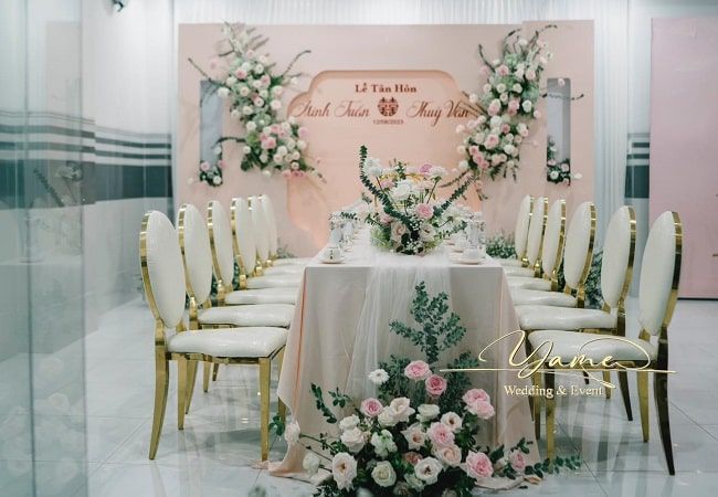 YAME WEDDING - DỊCH VỤ TRANG TRÍ TIỆC CƯỚI