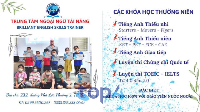 Địa chỉ để luyện thi IELTS tại Sóc Trăng