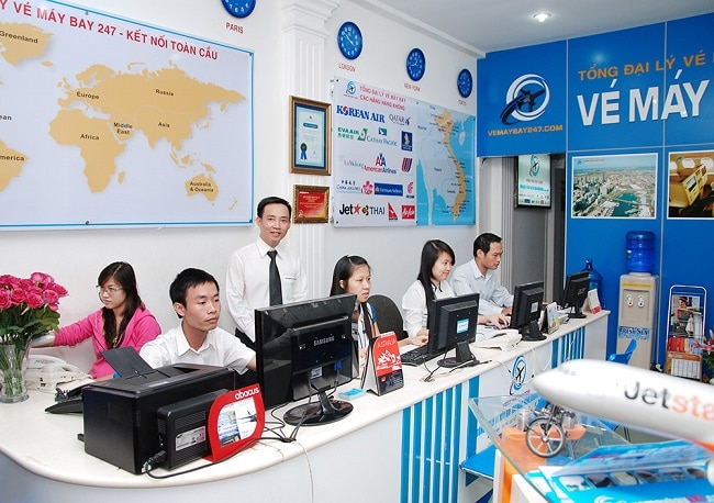 Đại lý vé máy bay 247 nằm trong danh sách 10 đại lý vé máy bay uy tín hàng đầu tại TPHCM