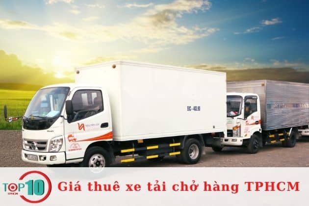 Chi phí thuê xe tải chở hàng hợp lý nhất tại TPHCM