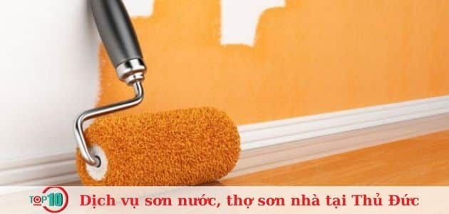 Danh sách 6 thợ sơn nhà giá rẻ và uy tín tại Thủ Đức