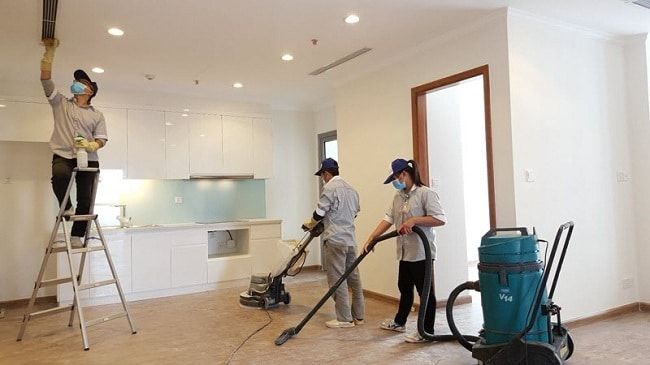 Dịch vụ vệ sinh nhà ở sau xây dựng hàng đầu tại Hà Nội