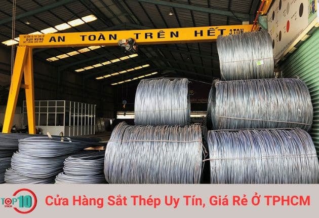 Công Ty Sắt Thép Được Tin Cậy Tại TPHCM