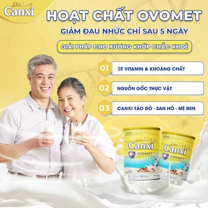 5 lý do để lựa chọn thức uống dinh dưỡng từ hạt DiaSure Canxi