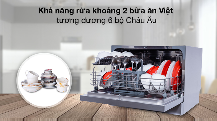 Hình Ảnh Máy Rửa Chén Mini Hafele HDW-T50B 2