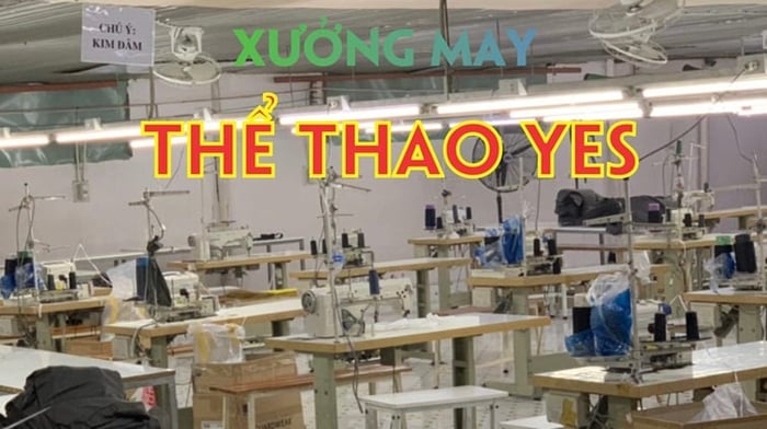 Xưởng sản xuất đồ thể thao YES