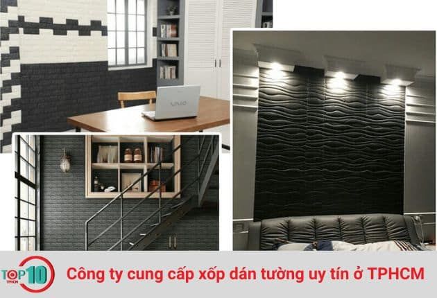 Công Ty Thế Giới Vật Liệu Nhà Xanh cung cấp xốp dán tường đẹp tại TPHCM