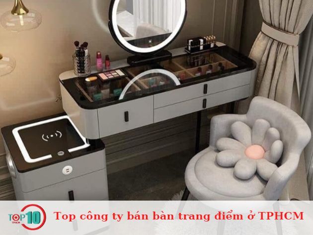 Danh Sách Những Công Ty Cung Cấp Bàn Trang Điểm Hàng Đầu Ở TPHCM