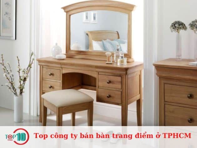 Top công ty bán bàn trang điểm ở TPHCM