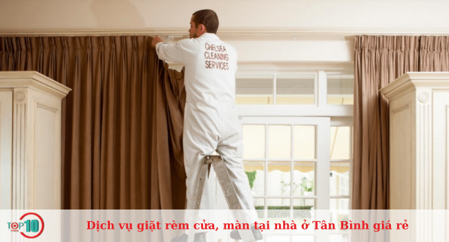 Top dịch vụ giặt rèm cửa, màn cửa tại nhà ở Tân Bình giá rẻ