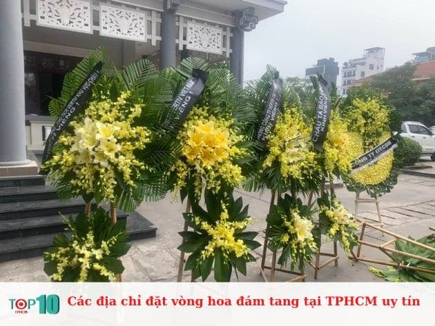 Danh sách các địa chỉ đặt vòng hoa đám tang uy tín tại TPHCM