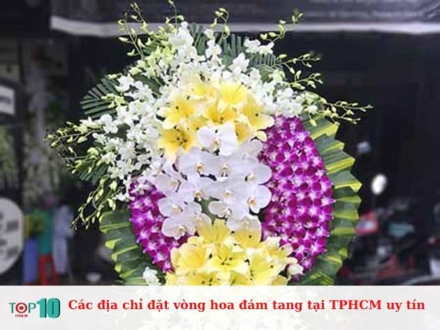 Danh sách các địa chỉ uy tín để đặt vòng hoa đám tang tại TPHCM