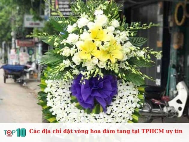 Danh sách các địa chỉ uy tín để đặt vòng hoa đám tang tại TPHCM