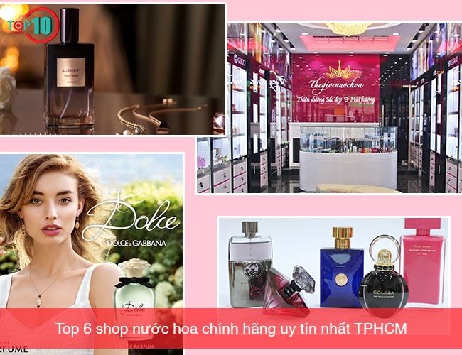 Các cửa hàng nước hoa chính hãng ở TPHCM