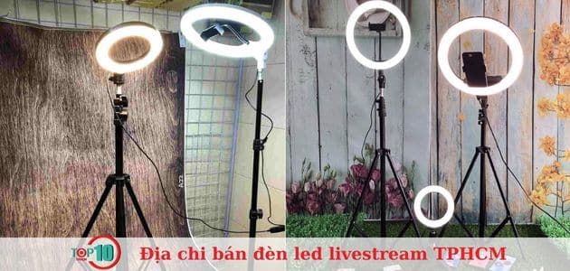 Danh sách 10 địa chỉ cung cấp đèn LED livestream giá hợp lý tại TPHCM