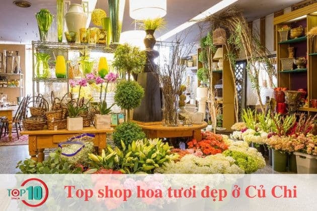 những cửa hàng hoa tươi hàng đầu ở Củ Chi