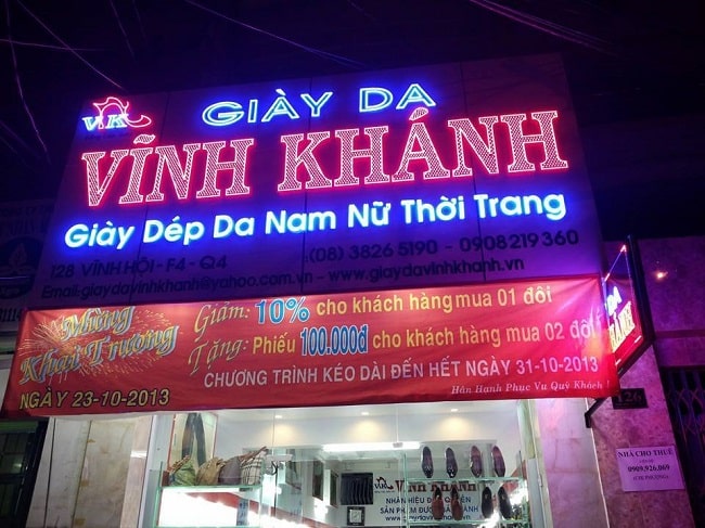 Giày Da Vĩnh Khánh