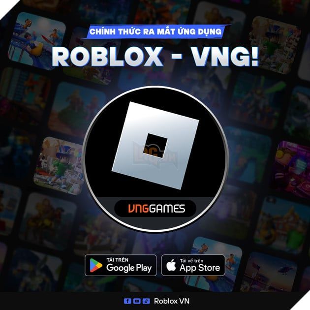 Ứng dụng Roblox - VNG chính thức ra mắt tại thị trường Việt Nam