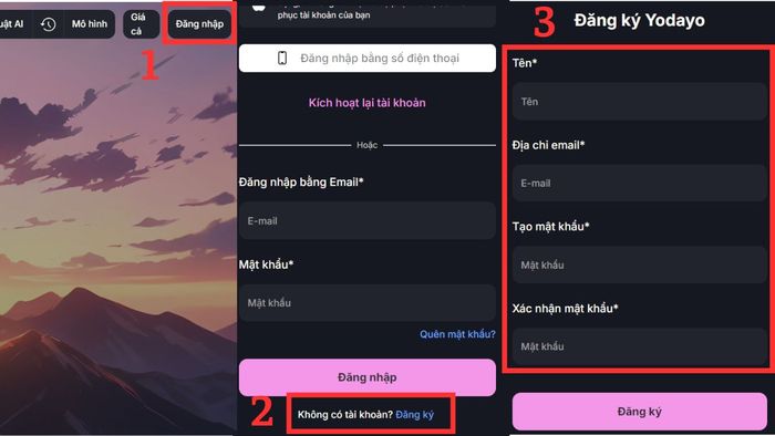 Đăng ký tài khoản Yodayo AI hoàn toàn miễn phí