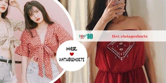 Her.vintageshorts cung cấp nhiều mẫu Playsuit mùa hè đẹp mắt cho khách hàng.