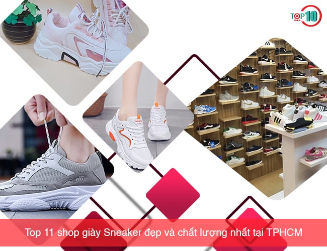 Cửa hàng giày sneaker chính hãng tại TPHCM