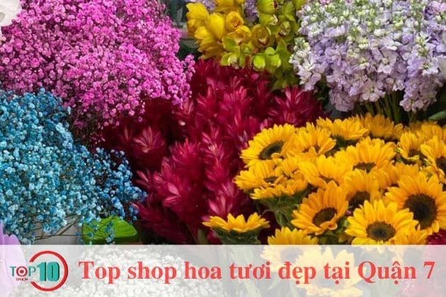 Những shop hoa tươi hàng đầu tại Quận 7