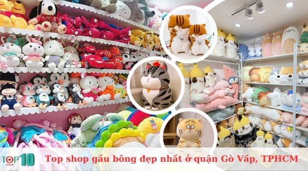 Cửa hàng gấu bông tại Gò Vấp