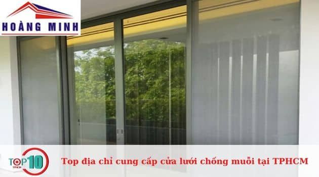 Cửa lưới chống muỗi Hoàng Minh