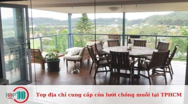 Cửa lưới chống muỗi của Lương Tiến