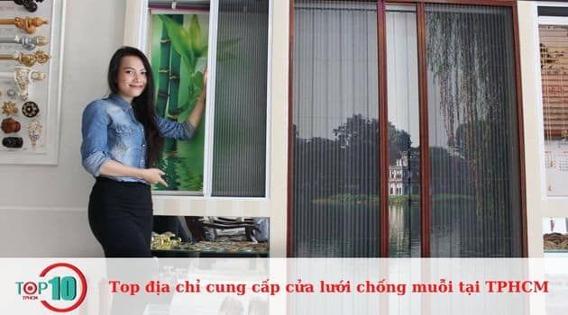 Cửa lưới chống muỗi của Hải Phát